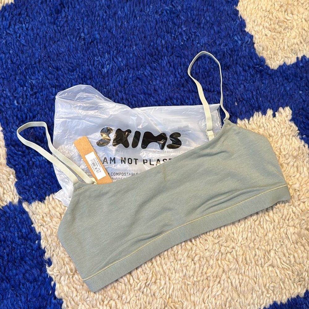 BNWT Skims 100% cotton bralette